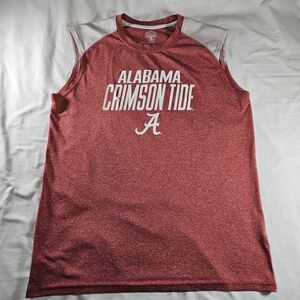 Alabama Crimson Tide Rivalry Threads Sleeveless Medium Maroon